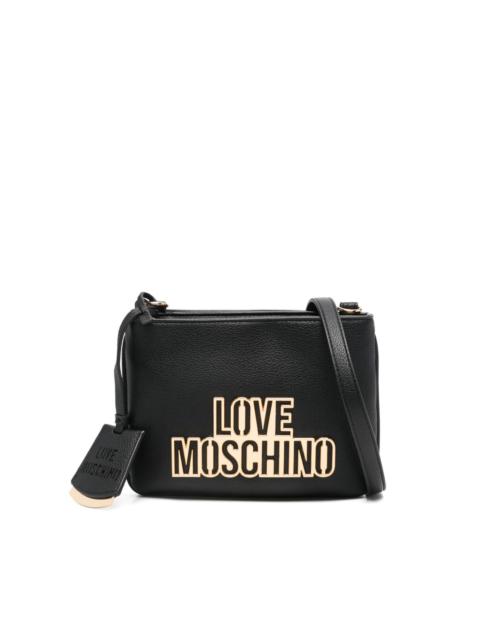 logo lettering crossbody bag