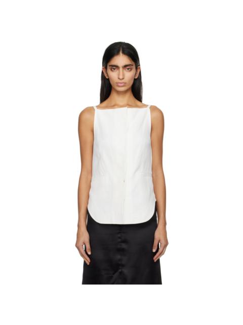 Loulou de Saison White Mihant Camisole