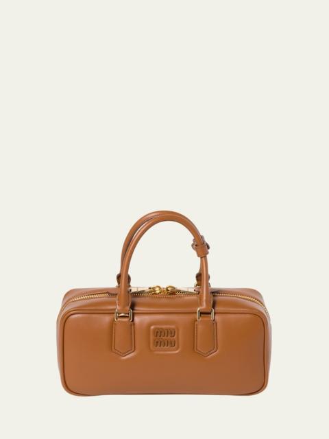 Arcadie Large Leather Top-Handle Bag