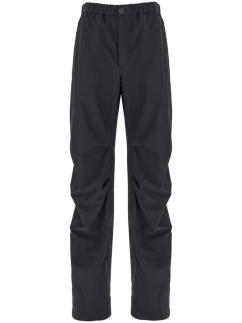 FERRAGAMO logo-plaque straight-leg trousers