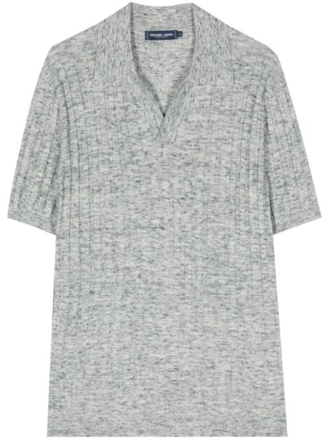 FRESCOBOL CARIOCA Rino space-dye knitted polo short