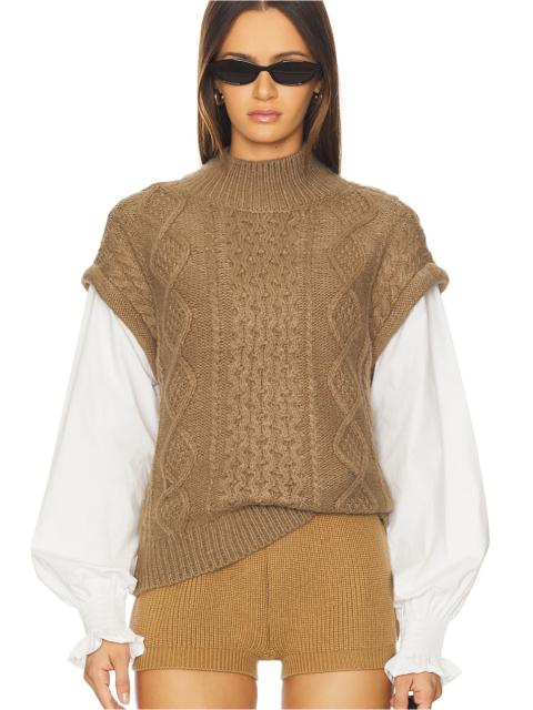 ASTR THE LABEL Angeline Mixed Media Sweater