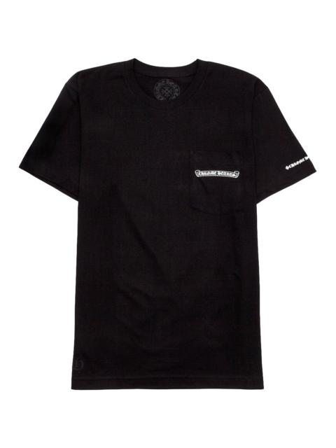 Chrome Hearts Scroll Logo T-Shirt "Black" CHRM0112