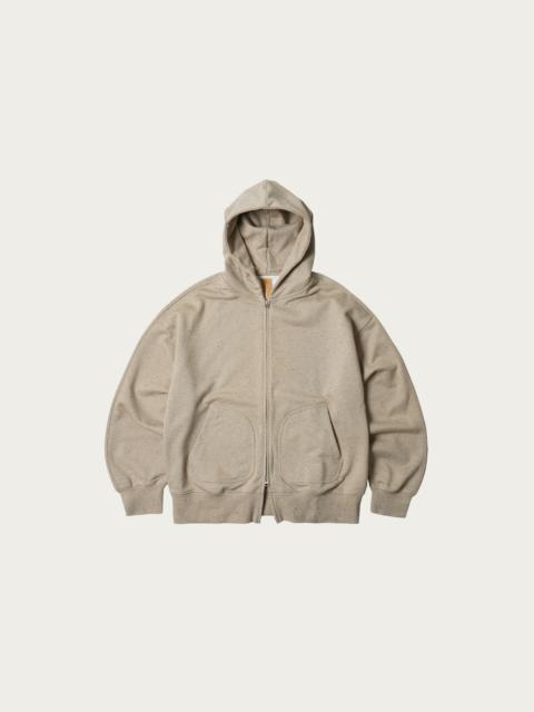 FrizmWORKS OG Bocaci Heavyweight Hood Zipup Parka - Beige