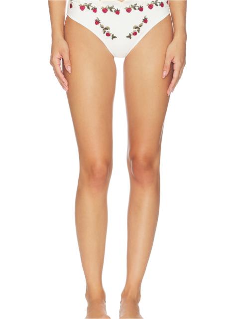 Sea Bindi Strawberry Scallop Bikini Bottom