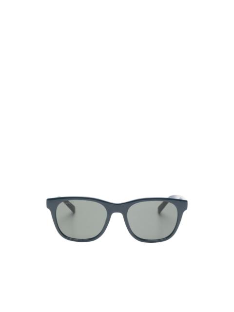 GUCCI Web-stripe square-frame sunglasses
