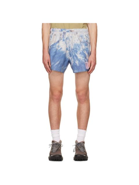 SATISFY Blue PeaceShell Unlined Shorts
