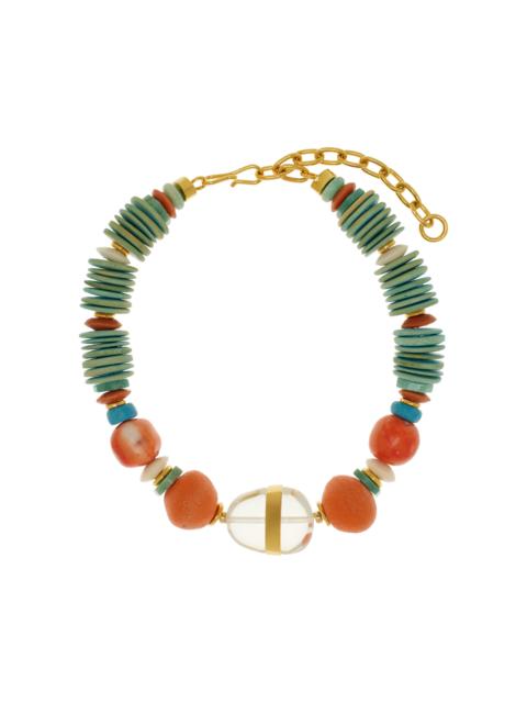 LIZZIE FORTUNATO Neptune Collar Necklace multi