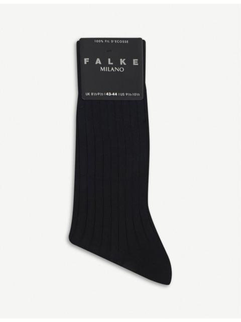 FALKE Milano cotton-blend socks