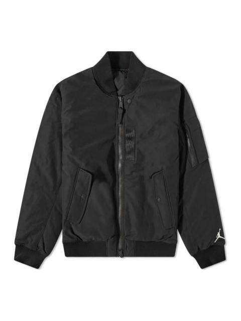 Jordan Air Jordan Button Zipper Jacket Men's Black DA9796-010