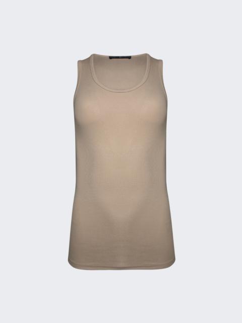 WARDROBE.NYC Ribbed Tank Khaki