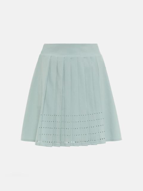 Venja Functional pleated miniskirt