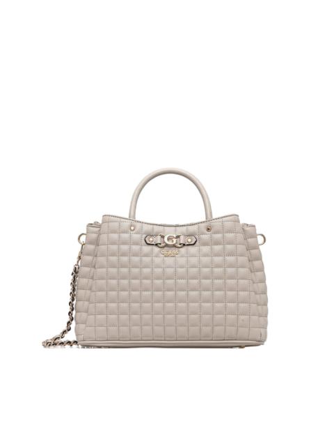 GUESS USA Nadira Girlfriend quilted chain-strap tote bag