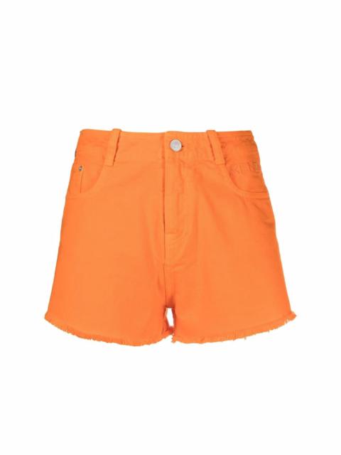 KENZO raw-edge denim shorts