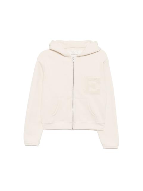 ERL varsity zip-up hoodie