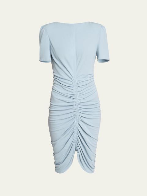 Givenchy Ruched Midi Dress