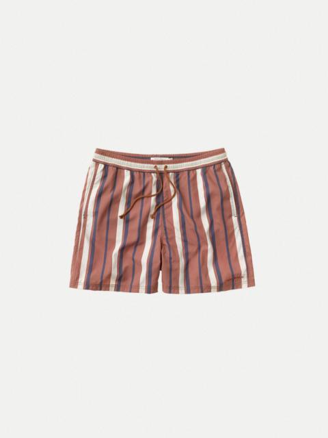 Nudie Jeans Swim Trunks Camping Multi