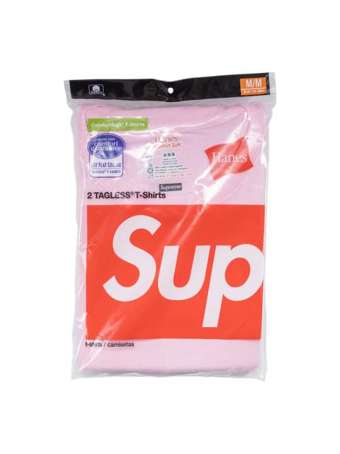 Supreme Hanes Tagless Tees (2 Pack) "FW21" SU11124