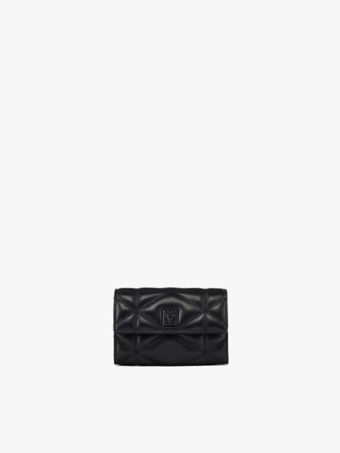 MCM Travia Card Case in Cloud Quilted Leather