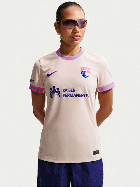 Nike San Diego Wave FC Stadium Edition Women's Nike Dri-FIT Replica Jersey