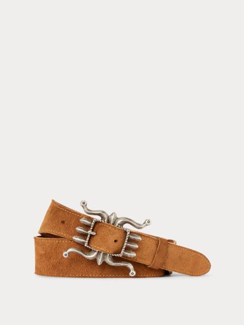 RRL by Ralph Lauren Roughout Suede Belt