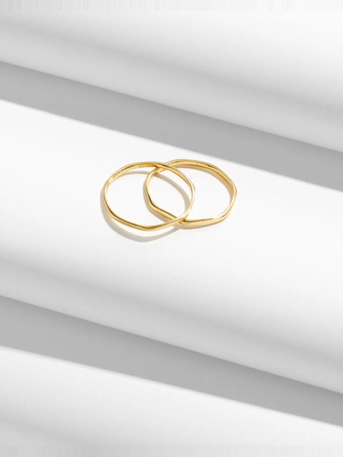 Madewell Demi-Fine Skinny Ring Set