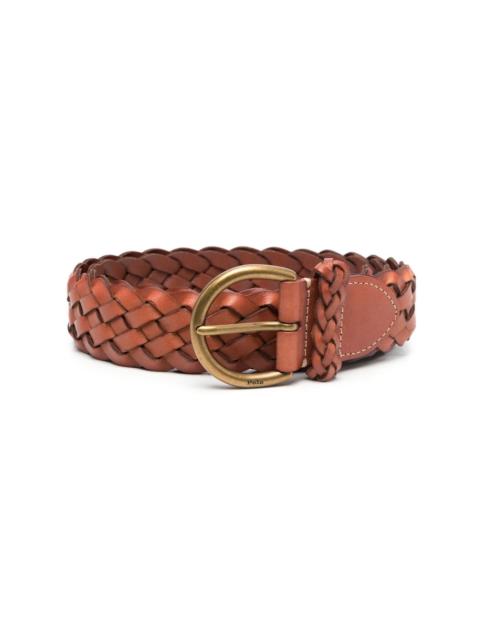 Polo Ralph Lauren interwoven-design buckle belt