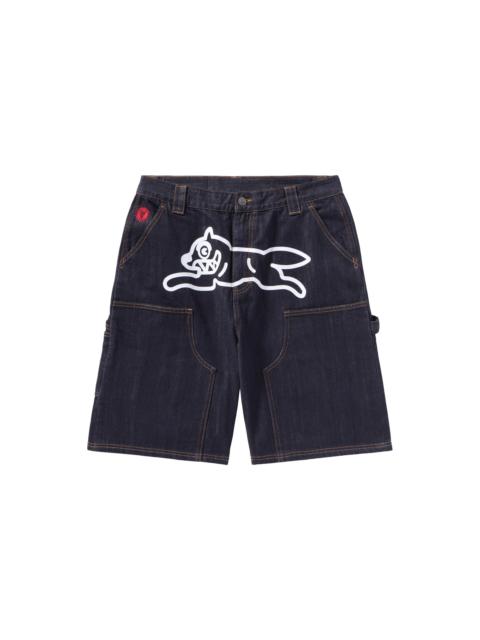 ICECREAM SELVEDGE RUNNING DOG DENIM CARPENTER SHORT