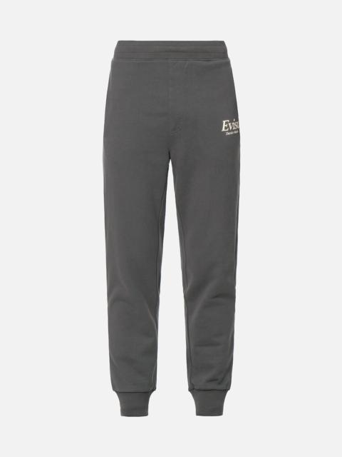 EVISU GODHEAD PRINT SWEATPANTS