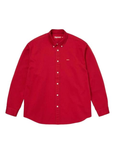 Supreme Supreme SS26 Small Box Shirt 'Dark Red' SUP-SS26-030-DRKRED