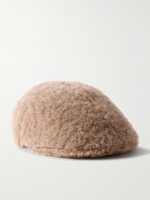 Brunello Cucinelli Shearling Flat Cap