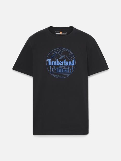 Timberland Men's Mountain Graphic Short-Sleeve T-Shirt
