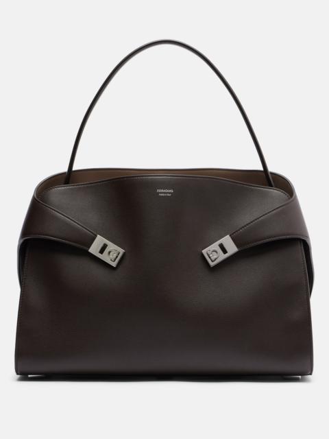FERRAGAMO Hug Soft Medium leather shoulder bag