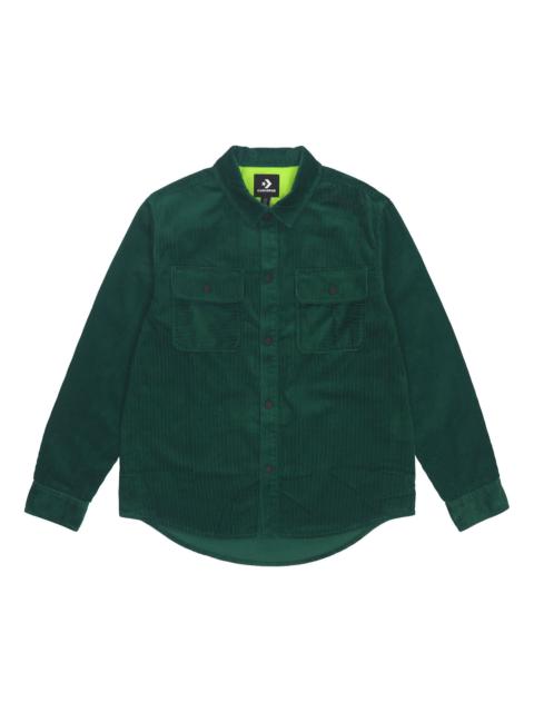 Converse Overhead shirt Jacket Green 10019954-A03