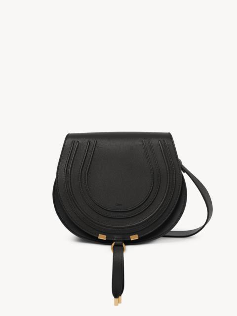 MARCIE SADDLE BAG IN GRAINED LEATHER