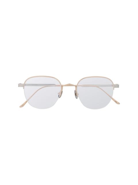 Cartier oval frame glasses