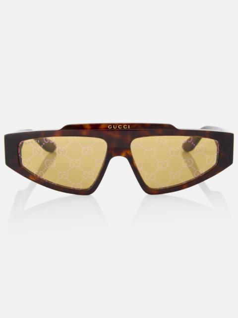 GG flat-top sunglasses