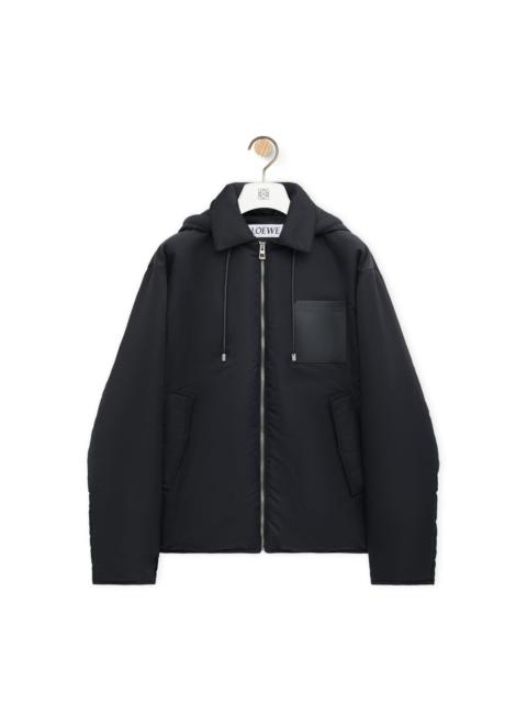 Loewe Hooded jacket in nylon