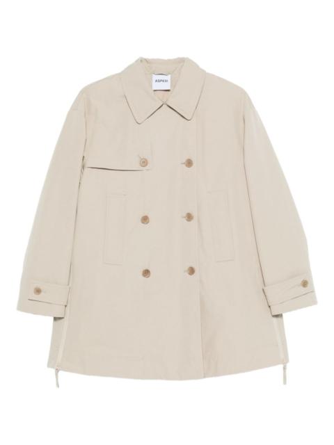 Aspesi double-breasted coat