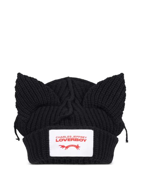 CHARLES JEFFREY LOVERBOY Charles Jeffrey Loverboy Cat-ear Beanie