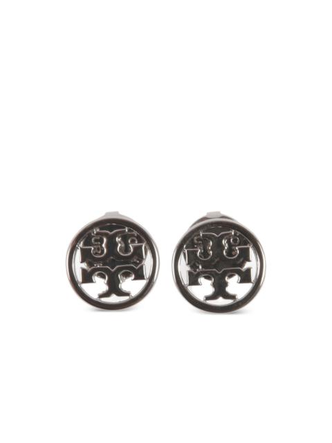 TORY BURCH logo-detail stud earrings