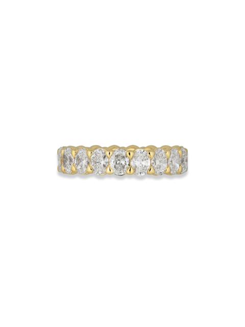 STONE AND STRAND LAB-Created Oval Eternity Band