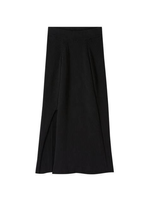 【送料&関税込】A.P.C. kayla Black Wool Skirt A.P.C. 'KAYLA' BLACK WOOL SKIRT | lungolivigno | REVERSIBLE