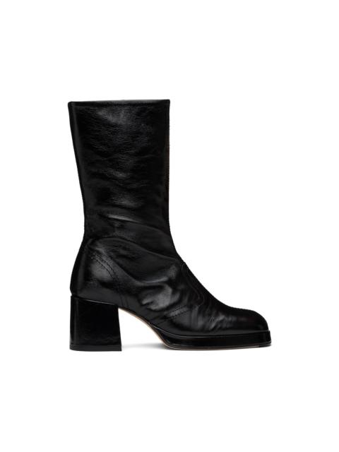 Black Cass Crinkle Boots