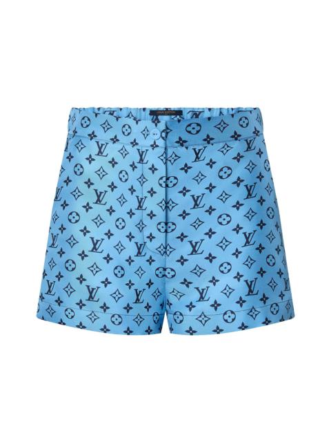 Louis Vuitton Sky Monogram Mini Pajama Shorts