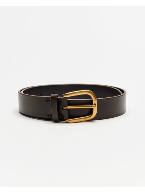 Billy Reid Distressed Leather Belt