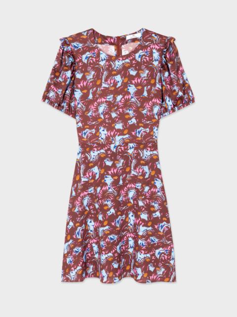 Paul Smith 'Snow Pixie' Puff Sleeve Dress