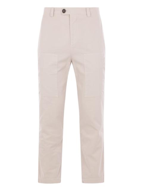 Brunello Cucinelli belt loops-detail trousers