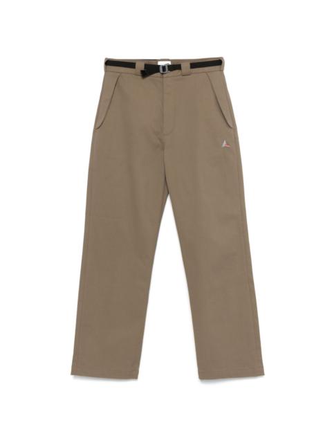 ROA belted chinos