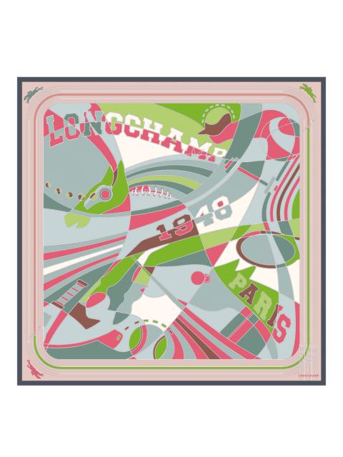 Longchamp Longchamp League Silk scarf 90 Celadon - OTHER